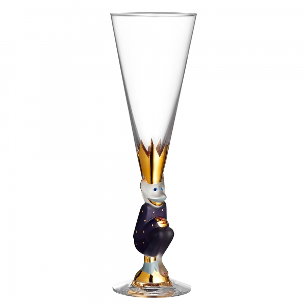 Nobel The Sparkling Devil Glas Lila, 19cl - Orrefors