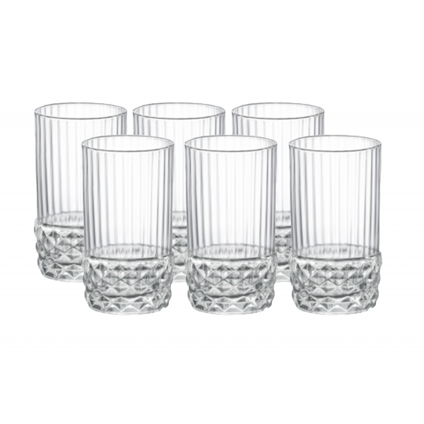 America Shotglas 8cl, 6-pack - Modern House