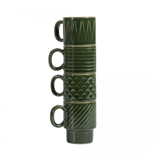 Coffee & More espressokopp 12cl, 4-pack - Sagaform