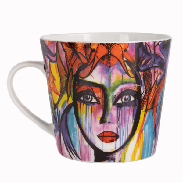 Slice of Life Mugg med Handtag, 35cl - Carolina Gynning