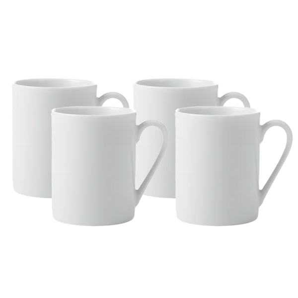 Atelier Mugg Vit 28cl, 4-pack - Aida