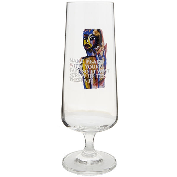 Make Peace Ölglas, 50 cl - Carolina Gynning
