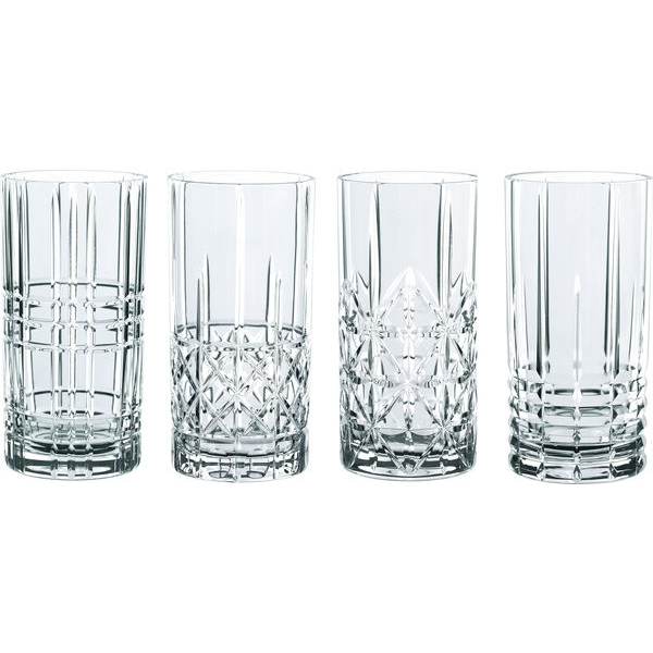 Highland Longdrinkglas 37,5 cl, 4-Pack - Nachtmann