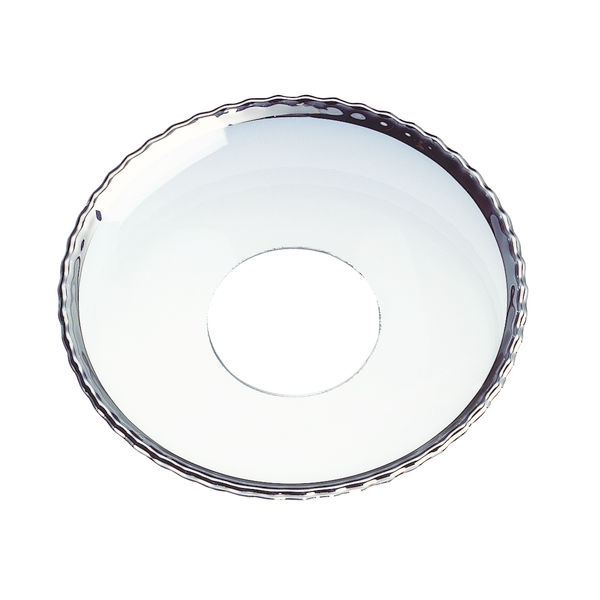 Ljusmanschett med Pärlkant/Silver 65mm, 6-pack - Nybro