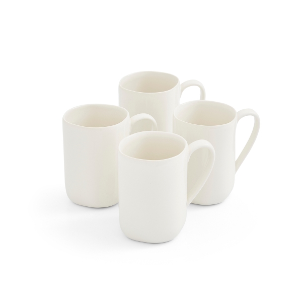 Arbor Cream Mugg 40cl, 4-pack - Sophie Conran