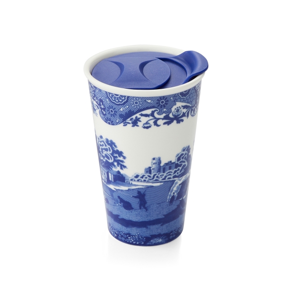 Blue Italian Mugg To Go 23cl - Spode
