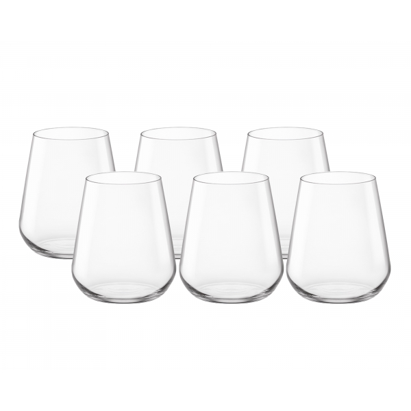 Vattenglas InAlto Uno 35cl, 6-pack - Bormioli Rocco