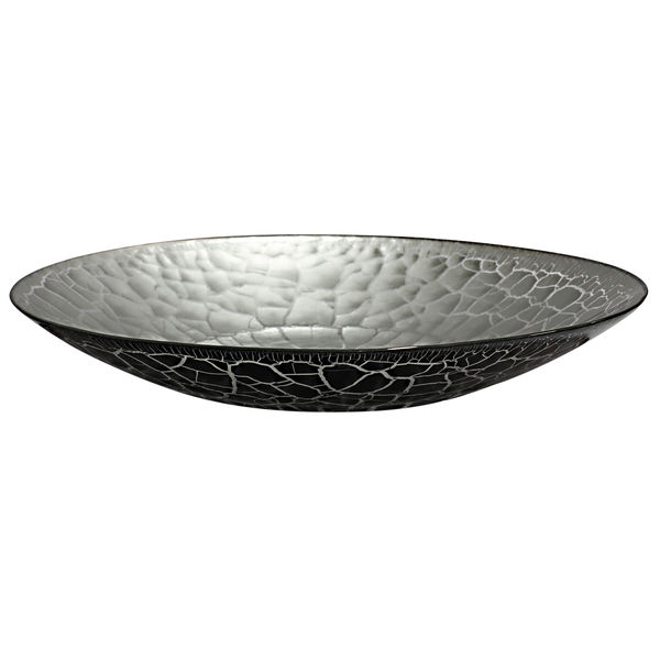 Croco Fat Svart/Silver, Ø 39cm - Nybro