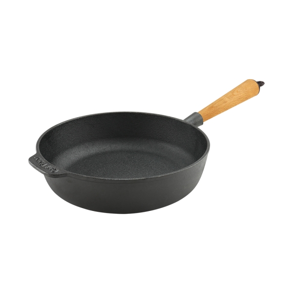 Traktörpanna Gjutjärn Ø 25cm, Bokträ - Carl Victor
