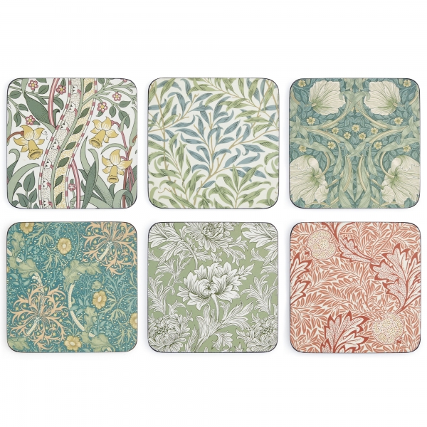Pimpernel Glasunderlägg Mix, 6-pack - Morris & Co
