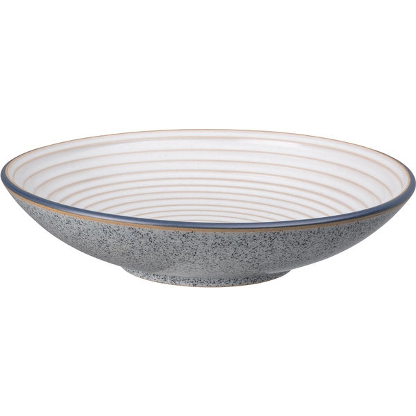 Studio Grå Stor Ridged Skål, Ø 31cm - Denby