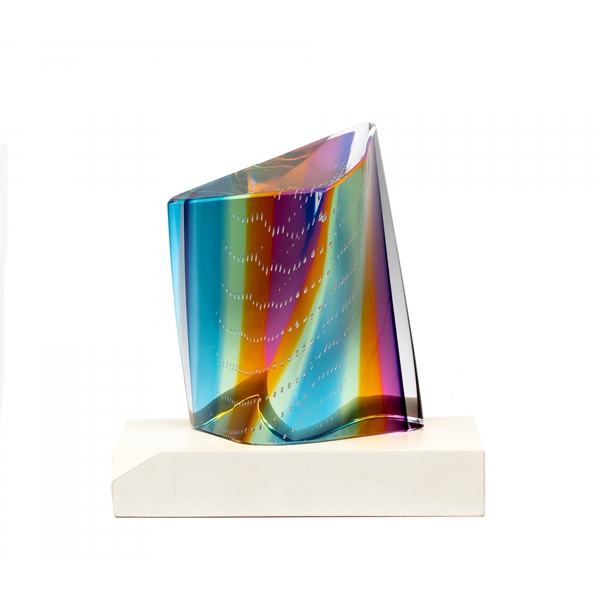 Rainbow Turn, H 12cm - Kosta Boda