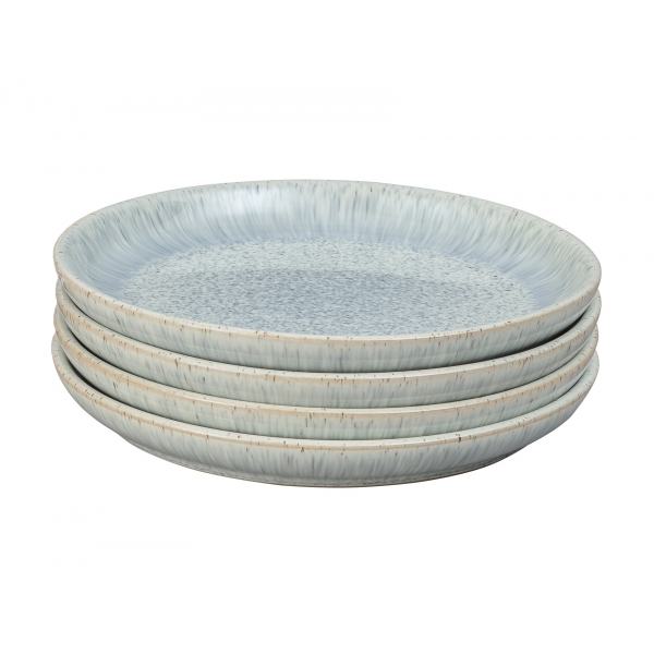 Halo Speckle Coupe Tallrik 21cm, 4-pack - Denby