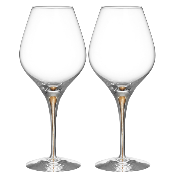 Intermezzo Gold Vinglas Aroma 62cl, 2-pack - Orrefors