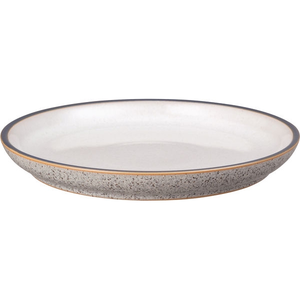 Studio grå vit mellan Coupe tallrik ø 21 cm - Denby