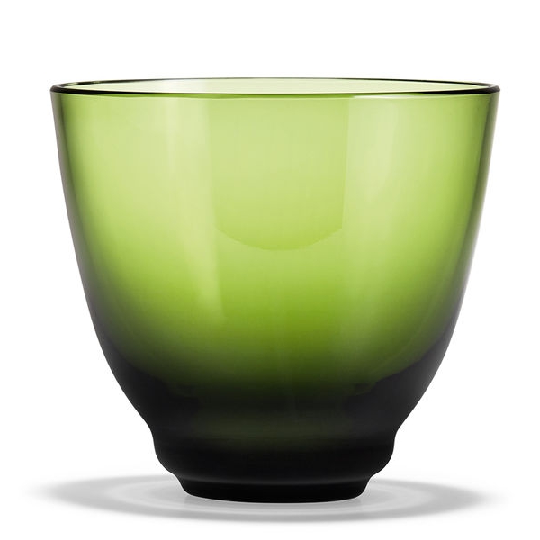 Flow Vattenglas olivgrön 35 cl - Holmegaard