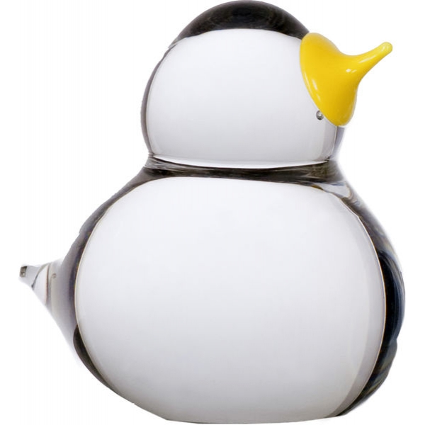 Chicken Clear/Gul - Studio Glashyttan Åhus