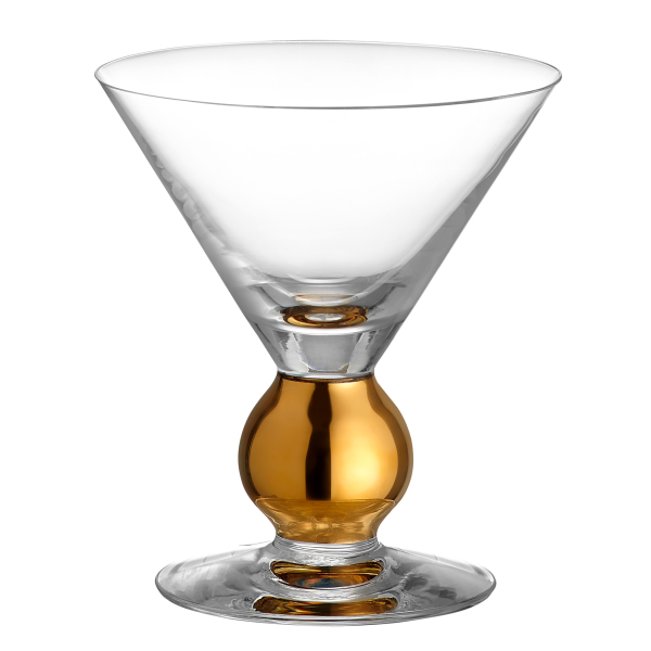 Nobel Martini/Champagneglas Guld, 23cl - Orrefors