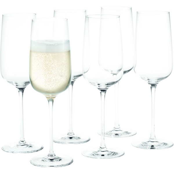 Bouquet Champagneglas 29cl, 6-Pack - Holmegaard