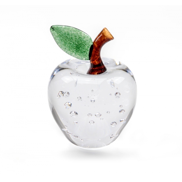 Äpple Massiv Clear Small - Orranäs Glasbruk