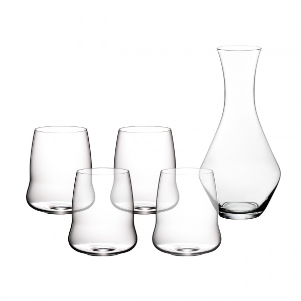 Stemless Wings - Cabernet Sauvignon, 4-pack + Karaff - Riedel
