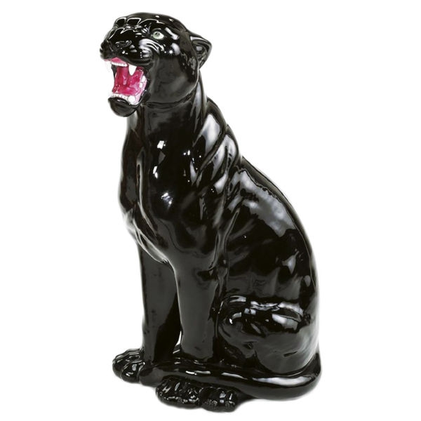 Panter Porslinsdjur 86cm - Design by ArtGlassVista