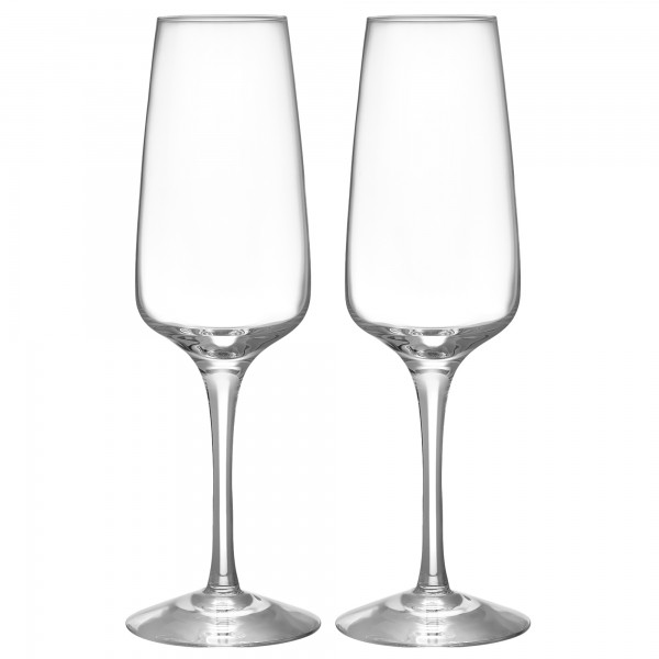 Pulse Champagneglas 28cl, 2-pack - Orrefors