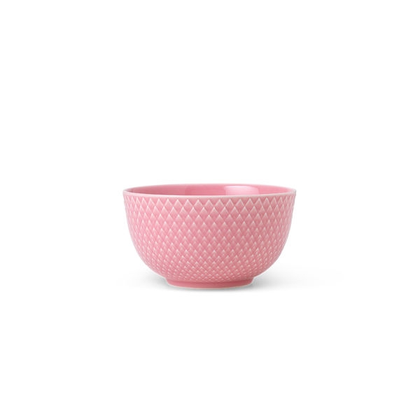 Rhombe Color Skål Ø 11cm, Rosa - Lyngby Porcelæn