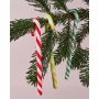 Polka Candy Cane Vit/Röd, 17cm
