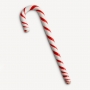 Polka Candy Cane Vit/Röd, 17cm