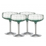 Søholm Sonja Cocktailglas Grön 30cl, 4-pack (Defekta)