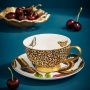 Creatures of Curiosity Tea Cup & Saucer Leopard, 20cl