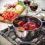 Hestan NanoBond Kastrull & Lock, 1,4L