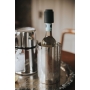 Pump It Wine Stopper Silver