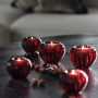 Hazel Votive Red, 10cm