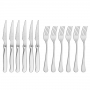 Steel Essentials Bestickset Stål, 12 delar