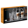 Noblesse Latteglas & Sugerør 35cl, 4-pak