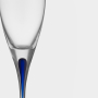 Intermezzo Blå Champagneglas, 26cl