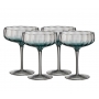 Søholm Sonja Cocktailglas Blå 30cl, 4-pack (Defekta)