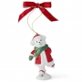 Christmas Tree Ornament Nallebjörn & Skridsko