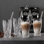 Noblesse Latteglas & Sugerør 35cl, 4-pak