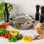 Hestan NanoBond Bratpfanne und Deckel 3,3 l