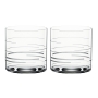 Signature Lines Whiskyglas 33cl, 2-pack