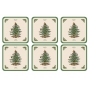 Christmas Tree Glasunderlägg, 6-pack