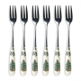 Christmas Tree Pastry Fork, 6-pack