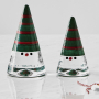 Noel Santa Green, 15 cm