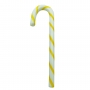 Polka Candy Cane Vit/Gul, 17cm