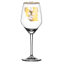 Golden Butterfly Rosé/Vitvinsglas 40cl, Guld