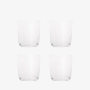 RAW Vattenglas Klarglas 37cl, 4-pack