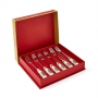 Christmas Tree Pastry Fork, 6-pack